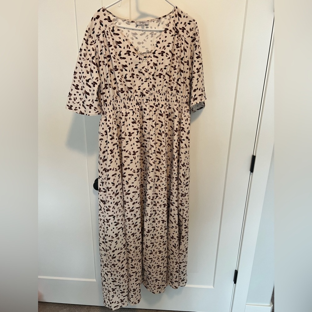 Neutral Maxi dress